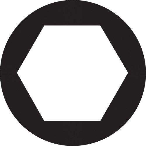 Embout de rechange pour tournevis multi embouts Sixpac Plus, Hexagonale, 7/32", Prise 1/4" M & M Nord Ouest Inc