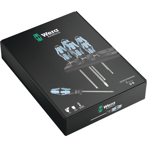 3334/6 Screwdriver Set , 6 Pcs. M & M Nord Ouest Inc