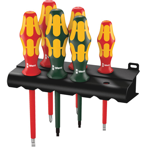 Jeu de tournevis isol&eacute;s 160 i / 168 i /6 VDE, 1000 V, 6 M M & M Nord Ouest Inc