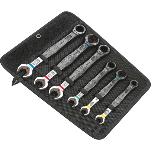 Joker Wrench Set, Combination, 6 Pieces, Metric M & M Nord Ouest Inc