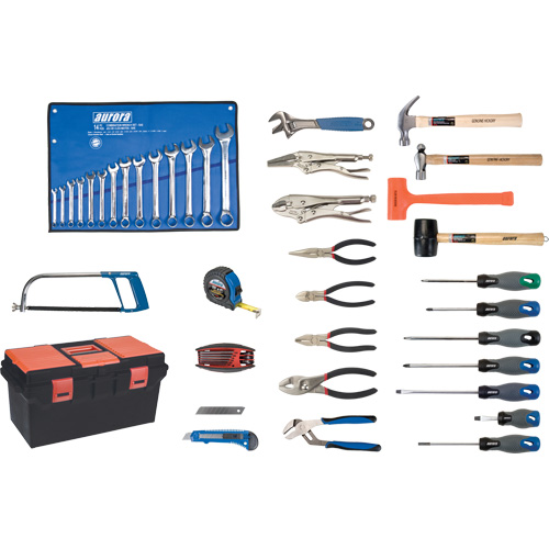 Jeu d'outils de luxe avec coffret en plastique, 56 morcea M & M Nord Ouest Inc