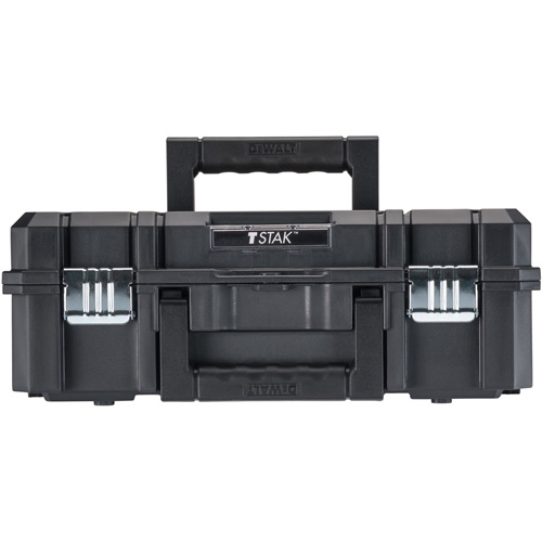 TSTAK&reg; II Tool Box with Flat Top, 17-1/4" x 13" x 6-3/8", Black M & M Nord Ouest Inc