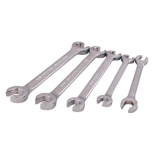 Wrench Set, Flare Nut, 5 Pieces, Metric M & M Nord Ouest Inc