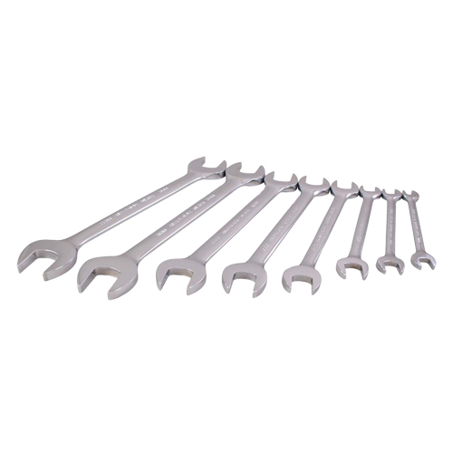 Wrench Set, Open-Ended, 8 Pieces, Metric M & M Nord Ouest Inc