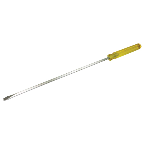 Slotted Screwdriver, 9/16", 27-1/4" L, Plastic Handle M & M Nord Ouest Inc