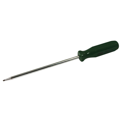 Square Screwdriver, #1 Tip, Round, 12-1/4" L, Plastic Handle M & M Nord Ouest Inc