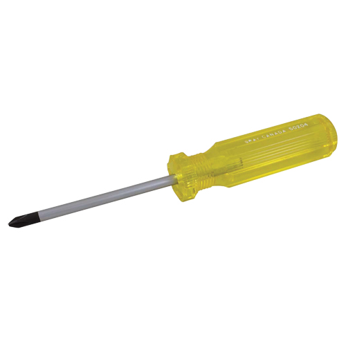 Phillips Screwdriver, #0, 5-5/16" L, Plastic Handle M & M Nord Ouest Inc
