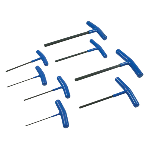 T-handle Hex Key Set, 8 Pcs., Metric M & M Nord Ouest Inc