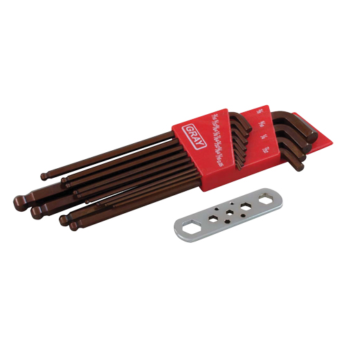 Long Arm Ball Hey Key Set, 13 Pcs., Imperial M & M Nord Ouest Inc
