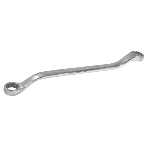 Box Wrench, 12 Point, 5/8" x 11/16", 15° Offset, Chrome Finish M & M Nord Ouest Inc