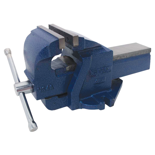 Ductile Iron Mechanics Bench Vise, 4-1/2" Jaw Width, 2-3/5" Throat Depth M & M Nord Ouest Inc