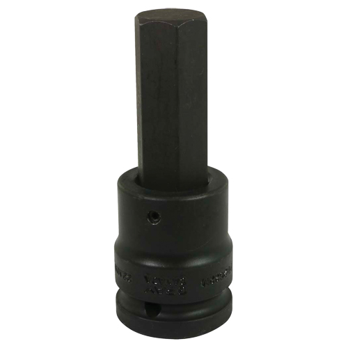Impact Socket, Hex, 22 mm x 3/4" Drive M & M Nord Ouest Inc