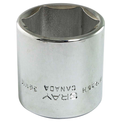 Socket, 10 mm, 1/2" Drive, 6 Points M & M Nord Ouest Inc