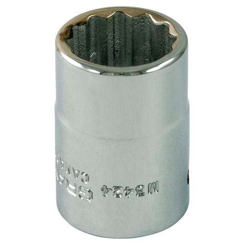 Douille, 24 mm, Prise 3/4", 12 pans M & M Nord Ouest Inc