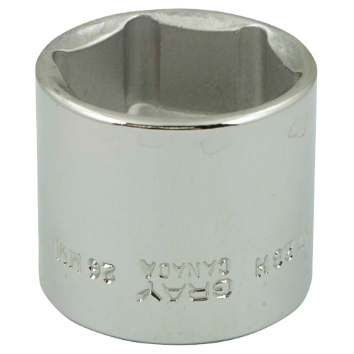 Socket, 15 mm, 3/8" Drive, 6 Points M & M Nord Ouest Inc