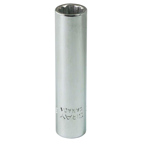 Socket, 5/16", 1/4" Drive, 12 Points M & M Nord Ouest Inc