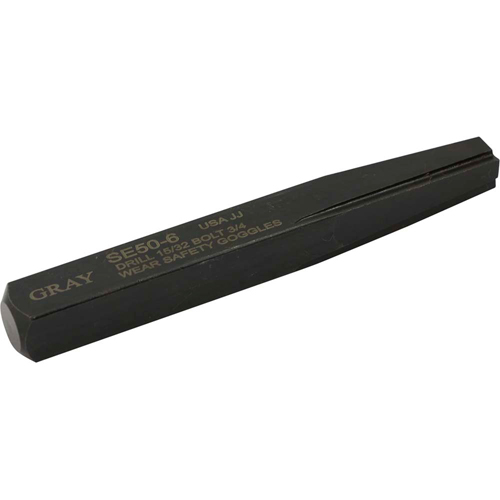 Extracteur de vis droit, 6, Pour vis de 3/4", Carbure M & M Nord Ouest Inc