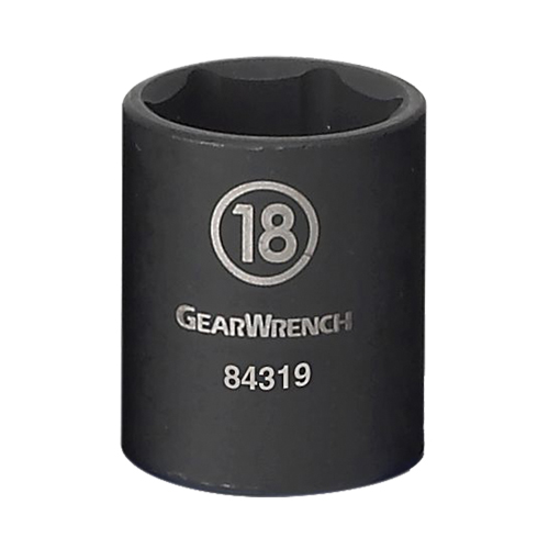 Socket, Impact, 11 mm, 3/8" Drive, 6 Points M & M Nord Ouest Inc