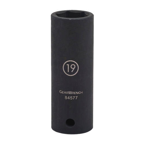 Socket, Impact, 24 mm, 1/2" Drive, 6 Points, Deep M & M Nord Ouest Inc