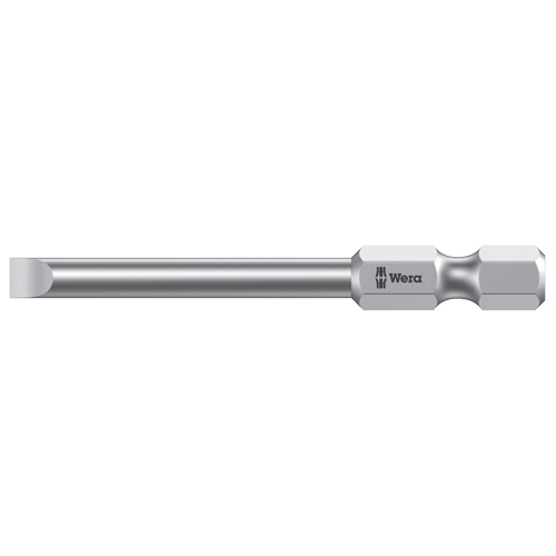 M&egrave;che pour tournevis &eacute;lectrique, Fente, Embout 3 mm, Prise 1/4", Longueur 2-3/4" M & M Nord Ouest Inc
