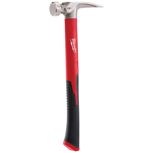 Smooth Face Hammer, 19 oz., Fibreglass Handle, 15-1/4" L M & M Nord Ouest Inc