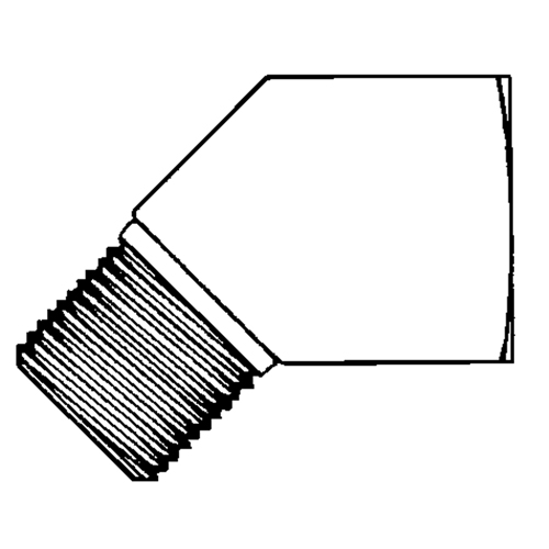 Raccords coudes m&acirc;le/femelle 45 M & M Nord Ouest Inc