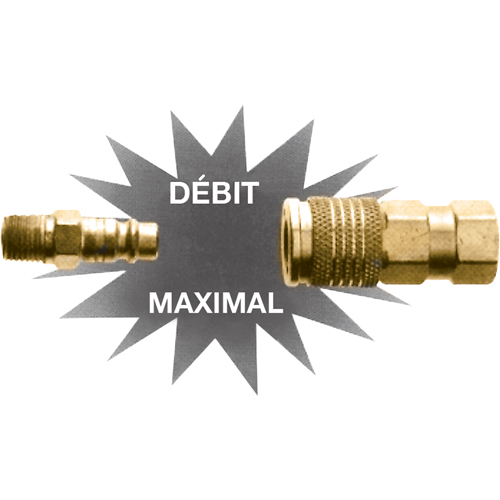 Ultraflo Interchange Plugs, 1/4" M & M Nord Ouest Inc