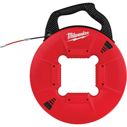 Ruban de tirage avec guide flexible en m&eacute;tal M & M Nord Ouest Inc