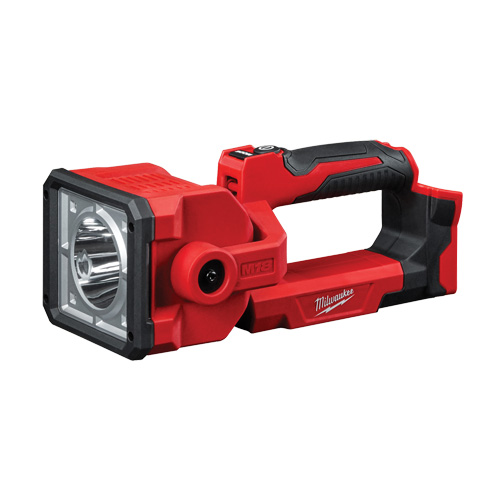 Projecteur orientable M18, DEL, 1250 lumens, 7 hres de fonctionnement, Bloc-pile Rechargeable, Plastique M & M Nord Ouest Inc