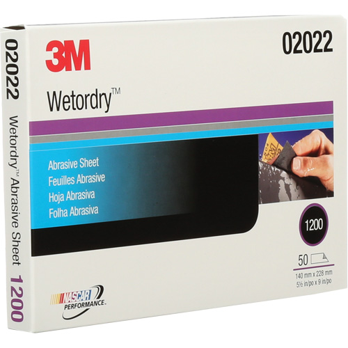 Wetordry 401Q Abrasive Sheet, 5-1/2" x 9", Fine Grit, Silicon Carbide M & M Nord Ouest Inc