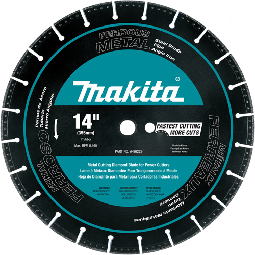 Metal Cutting Segmented Diamond Blade M & M Nord Ouest Inc