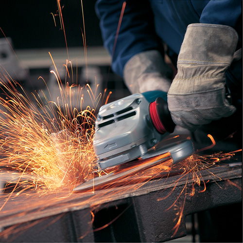 Large Angle Grinder with Rat Tail Handle, 7", 120 V, 15 A, 6500 RPM M & M Nord Ouest Inc
