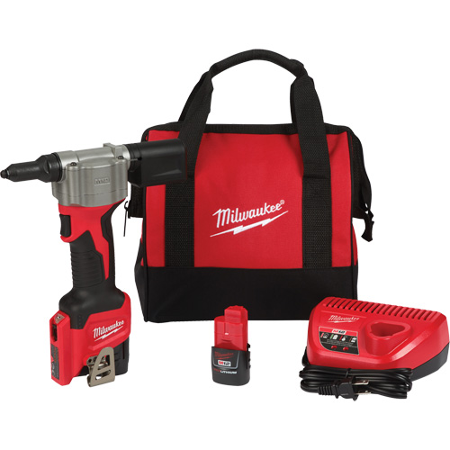Ensemble outil &agrave; riveter M12 M & M Nord Ouest Inc