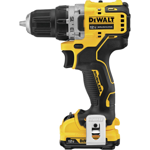 Trousse de perceuse-visseuse avec moteur sans brosse Xtreme, Lithium-ion, 12 V, Mandrin 3/8", Couple 250 UWO M & M Nord Ouest Inc