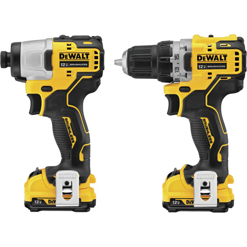 Xtreme Brushless Drill & Impact Driver Kit, Lithium-Ion, 12 V M & M Nord Ouest Inc