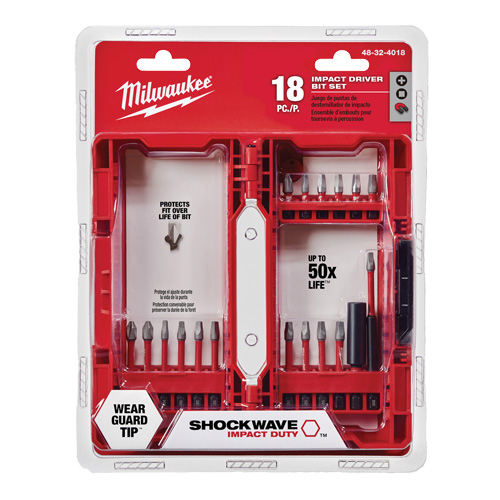 Jeu d'embouts pour cl&eacute; &agrave; chocs Shockwave M & M Nord Ouest Inc