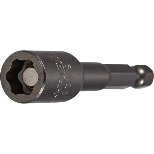 Tourne-&eacute;crou &agrave; lobes, Embout 3/8", Prise 1/4", 2-9/16" lo, Magn&eacute;tique M & M Nord Ouest Inc