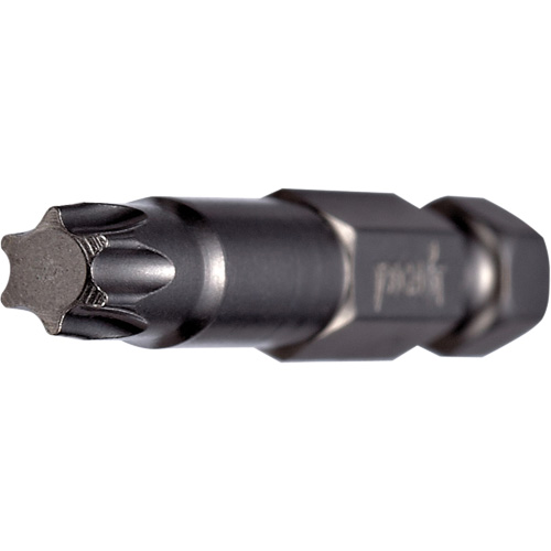 Power Bit, Torx, T-9 Tip, 1/4" Drive Size, 2" Length M & M Nord Ouest Inc