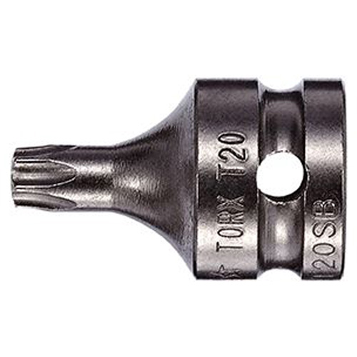 Embout &agrave; ins&eacute;rer, Torx, 25 x 1-1/8" lo, Prise 3/8" M & M Nord Ouest Inc
