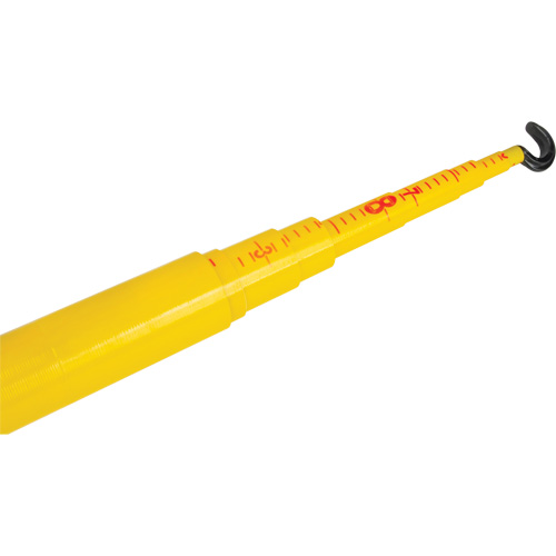 Tel-O-Pole&reg; Measuring Hot Stick, Telescoping, 15 m M & M Nord Ouest Inc