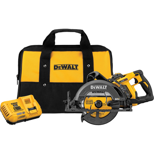 Trousse de scie de type &agrave; cr&eacute;maill&egrave;re FlexVolt, 7-1/4", 60 V M & M Nord Ouest Inc