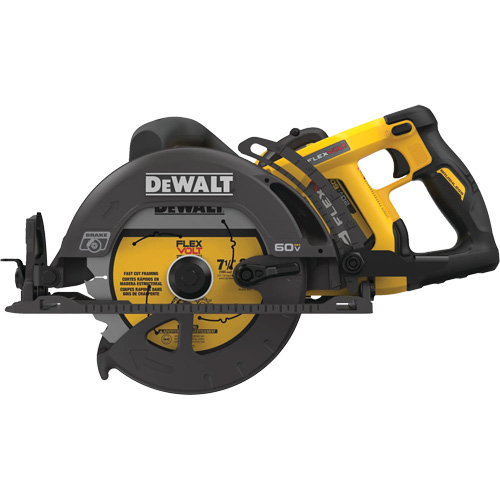 Trousse de scie de type &agrave; cr&eacute;maill&egrave;re FlexVolt, 7-1/4", 60 V M & M Nord Ouest Inc