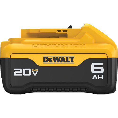 Bloc-piles Max XR Premium, Lithium-ion, 20 V, 6 Ah M & M Nord Ouest Inc