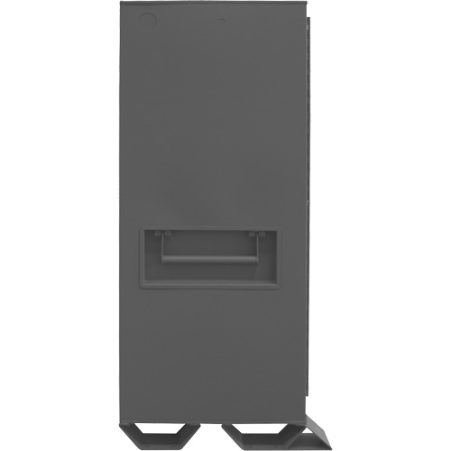 Jobsite Storage Shelving Cabinet, Steel, 47.5 Cubic Feet, Grey M & M Nord Ouest Inc