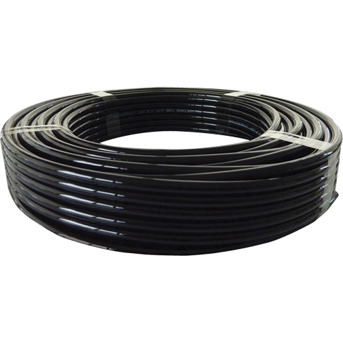 Longlife Pneumatic Tubing, Air, 4 mm/0.15625" OD x 100' L, Nylon/Polyurethane, Black, 353 PSI at 20°C M & M Nord Ouest Inc