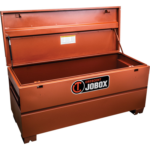 Coffre de chantier de s&eacute;rie Tradesman, 60" x 24" x 27-1/2", Acier, Orange M & M Nord Ouest Inc