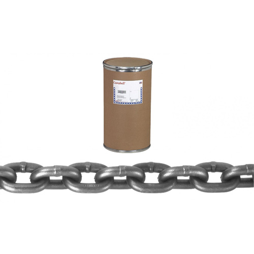 System 8 Cam-Alloy Chain, Alloy Steel, 1-1/4" x 60' (18.3 m) L, Grade 80, 72300 lbs. (36.15 tons) Load Capacity M & M Nord Ouest Inc