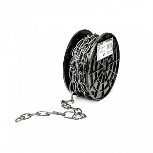 Chaîne d&eacute;corative, Acier au carbone, #10 x 40' (12,2 m) l, Charge d'utilisation 35 lb (0,0175 tonne) M & M Nord Ouest Inc