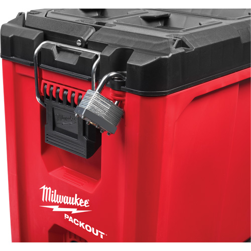 Packout Compact Tool Box, 10" x 16-1/5" x 13", Black/Red M & M Nord Ouest Inc