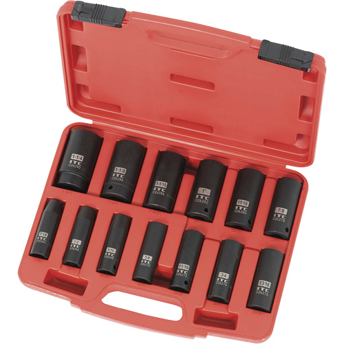 IPS-1312D SAE Socket Set, 13 Pcs, Impact, 1/2" Drive Size, Deep M & M Nord Ouest Inc